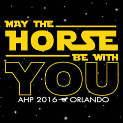 2016 Seminar Logo: May the Horse Be With You