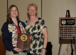 Jennifer Bryant received AHP Champion Award for 2016. Diana De Rosa Photo